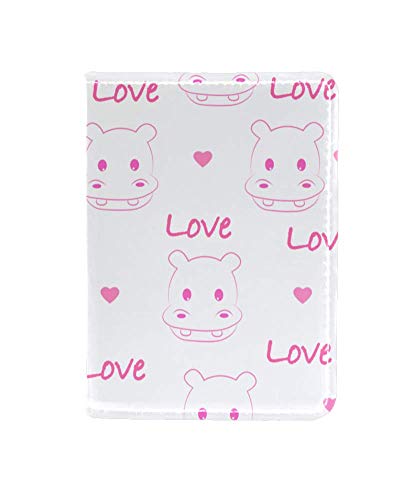 Soporte para Pasaporte de Animales Bonitos y Dulces para Mujer, Nombre y Cita – Funda para Pasaporte, Accesorios de Viaje y Pasaporte para viajeros Multicolor Color 7 4x5.5 Inch