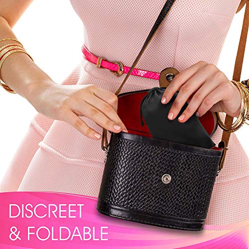 SOULBEST Dispositivo Urinario Portátil Feminino - para Orinar de Pie Equipo de Urinación Orinal Portátil para Mujer Acampa Viaje Camping Senderismo Servicios Baños Sanitarios Públicos (Rosa)