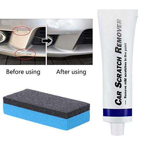 Sourwindp 2020 Nuevo Agente Profesional de reparación de arañazos de Coche, reparación rápida y Duradera en Spray de Pulido de Coche, reparador de arañazos de Pintura con Esponja (1PCS)