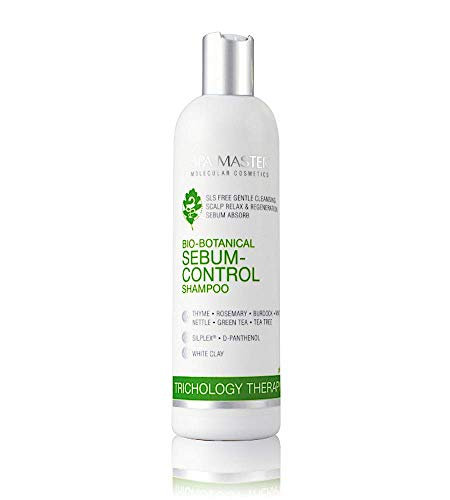 Spa Master Cosmética Molecular Champú Bio-Botánico para el control del sebo pH 5,5 330 ml Sin Sulfatos