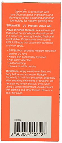 spawake UV proteger Aqua Gel Facial Protector solar