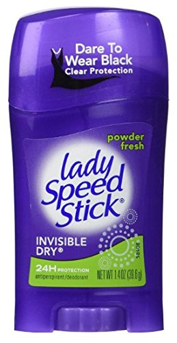 Speed Stick Lady invisibile secco antitraspirante/deodorante. Neve fresca, 1,4 Oncia (3-Pack)