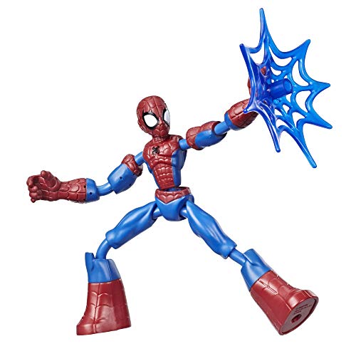Spider-Man- Bend And Flex Figura 15 cm (Hasbro E76865X0) , color/modelo surtido