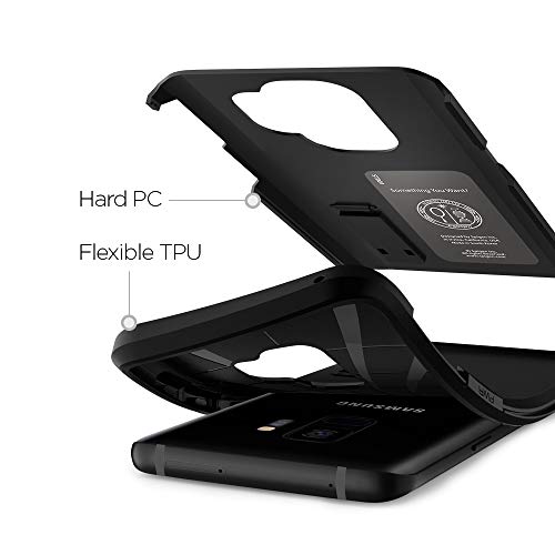 Spigen Funda Tough Armor Compatible con Samsung Galaxy S9 (2018), Doble Capa y Protección Extrema contra caídas - Coral Azul