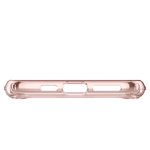 Spigen Ultra Hybrid Funda iPhone XS MAX (6.5") con Tecnología de cojín de Aire y protección híbrida de la Gota para iPhone XS MAX 6.5" (2018) - Rose Crystal