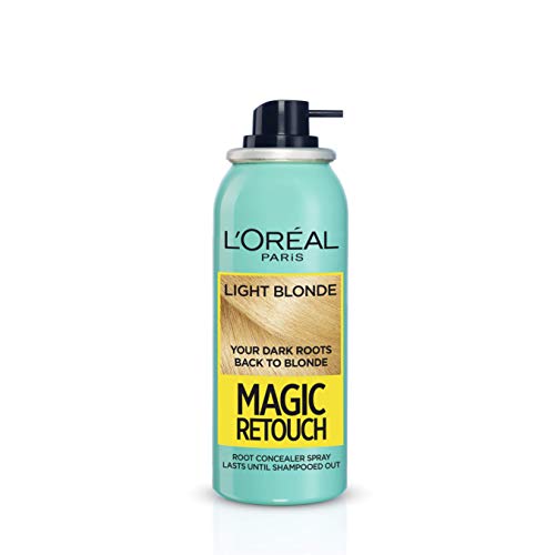 Spray de retoque mágico para el cabello, color rubio, para raíces oscuras, de L'Oreal