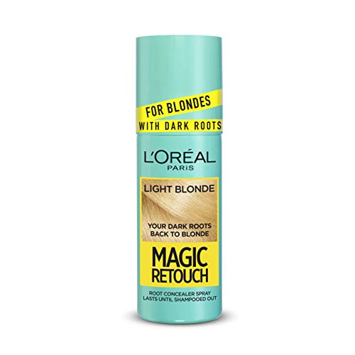 Spray de retoque mágico para el cabello, color rubio, para raíces oscuras, de L'Oreal