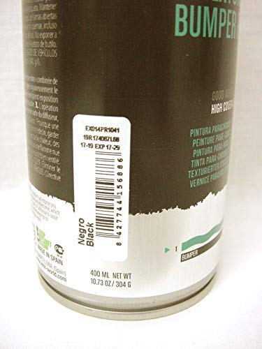 Spray industrial PARACHOQUES NEGRO TEXT 400 ML