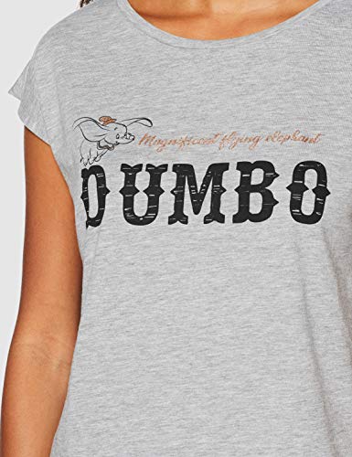 Springfield 4.1.LIC.Dumbo Camiseta, Multicolor (Multicolor 42), Large (Tamaño del Fabricante: L) para Mujer