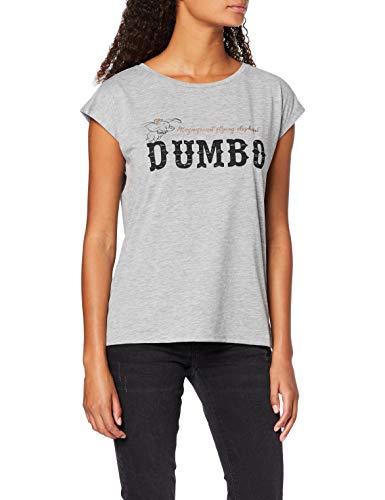 Springfield 4.1.LIC.Dumbo Camiseta, Multicolor (Multicolor 42), Large (Tamaño del Fabricante: L) para Mujer