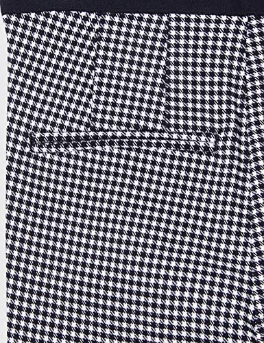 Springfield Chino Vichy-c/98 Pantalones, Multicolor (Multicoloured 98), 42 (Tamaño del Fabricante: 42) para Mujer