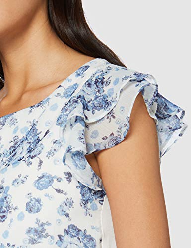 Springfield T-S MC Moda-C/98 Camiseta, Multicolor (Multicoloured 98), 38 (Tamaño del Fabricante: M) para Mujer