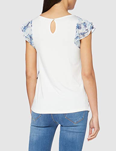 Springfield T-S MC Moda-C/98 Camiseta, Multicolor (Multicoloured 98), 38 (Tamaño del Fabricante: M) para Mujer