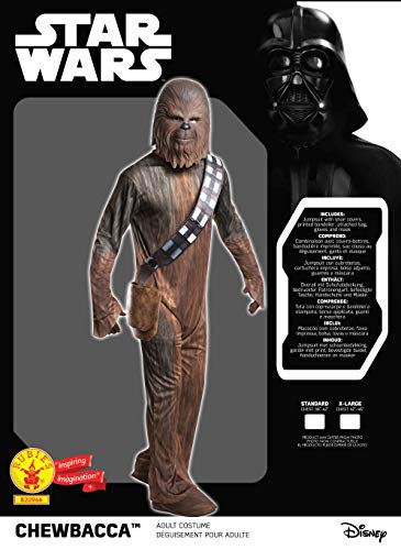 Star Wars - Disfraz de Chewbacca para hombre, Talla única adulto (Rubie's 820966)