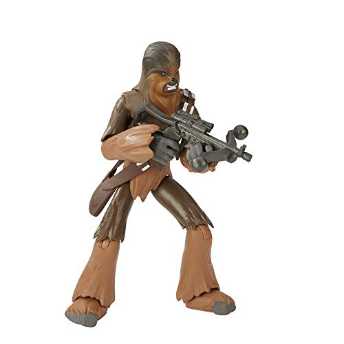 Star Wars - Figura de acción de 12,5 cm de Chewbacca de Galaxy of Adventures (Hasbro E3807EL2)