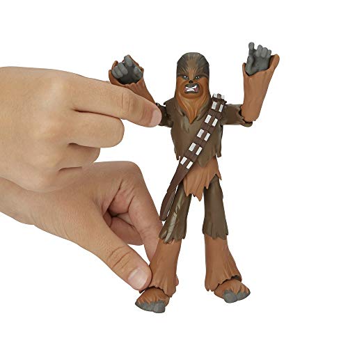 Star Wars - Figura de acción de 12,5 cm de Chewbacca de Galaxy of Adventures (Hasbro E3807EL2)