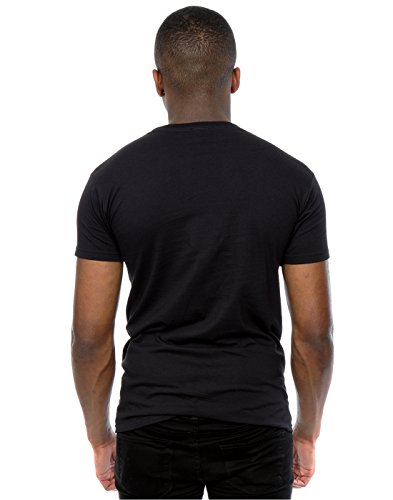 Star Wars hombre Darth Vader Face Camiseta Medium Negro