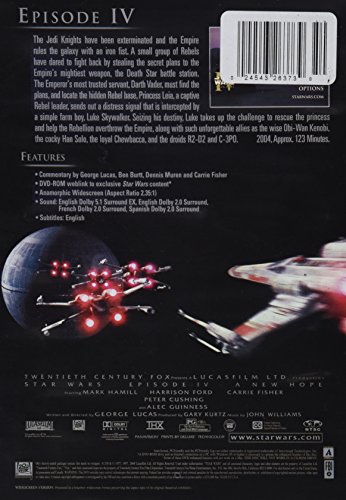 Star Wars IV: A New Hope [DVD]
