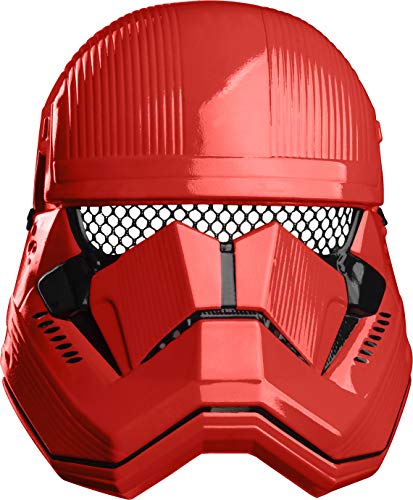 Star Wars IX- Máscara Stormtroopper Rojo episodio 9 (Rubies 201051)