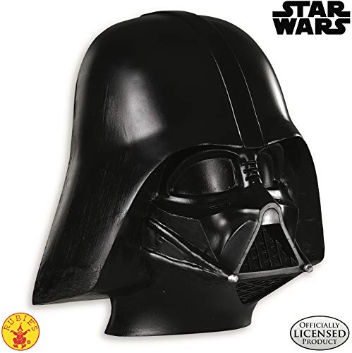 Star Wars - Media máscara de Darth Vader para niños, talla única 4-8 años (Rubie's 3446)