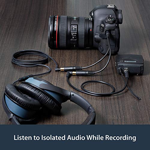 StarTech MUY1MFF - Cable de Audio Divisor (3.5 mm, 15 cm), Negro