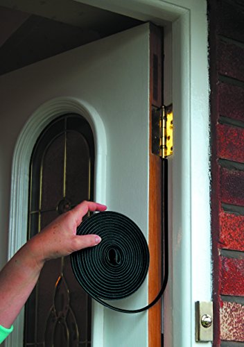 Stormguard 05SR474005MBL - Barra de cepillo autoadherente/tope de corriente, color negro, 5 m