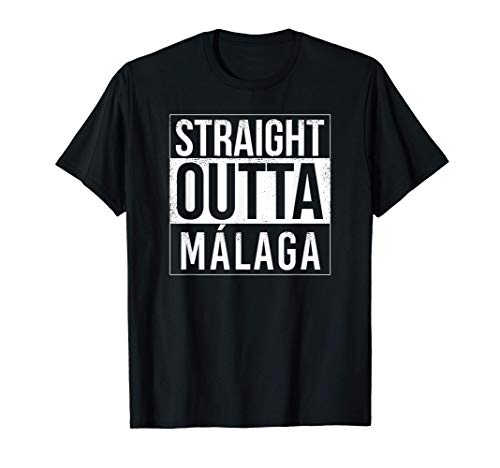 Straight outta Málaga Directamente desde Málaga Camiseta