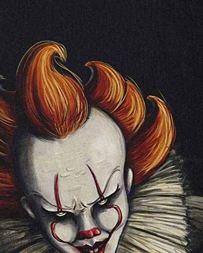 style3 Not Another Clown Camiseta para Hombre T-Shirt Pennywise it, Talla:L
