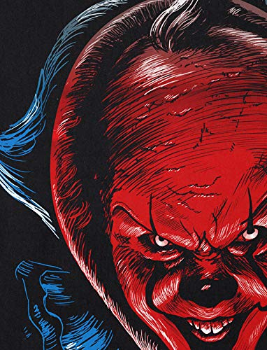 style3 Take It Camiseta para Niños T-Shirt Pennywise Clown Horror, Talla:152