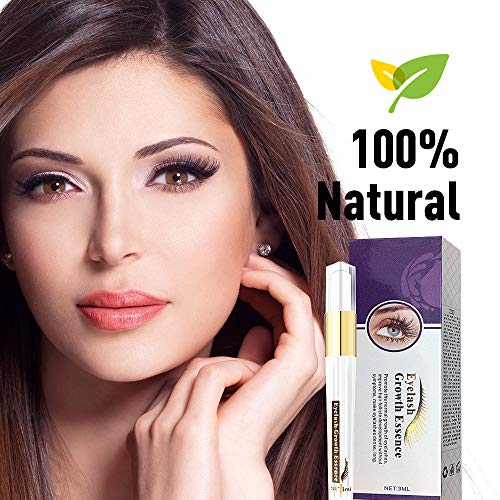 Suero de Crecimiento de Pestañas y Cejas, Eyelash Enhancer Serum Crece y Alarga tus Pestañas Naturales, Serum de Reforzador 3 ml