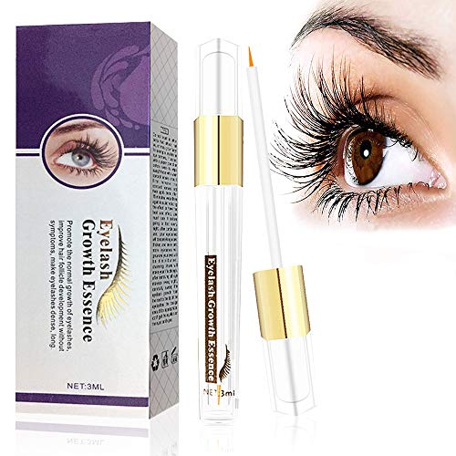Suero de Crecimiento de Pestañas y Cejas, Eyelash Enhancer Serum Crece y Alarga tus Pestañas Naturales, Serum de Reforzador 3 ml