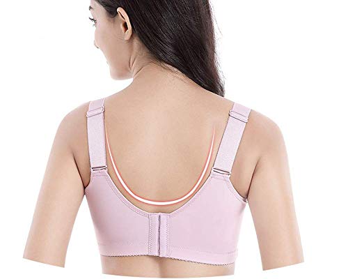 Sujetador Femenino Reunir Bras Sin Anillo De Acero Cómodo Y Transpirable Push Up Correa Ancha Cofre para Mujeres Pasta De Judías 36/80D