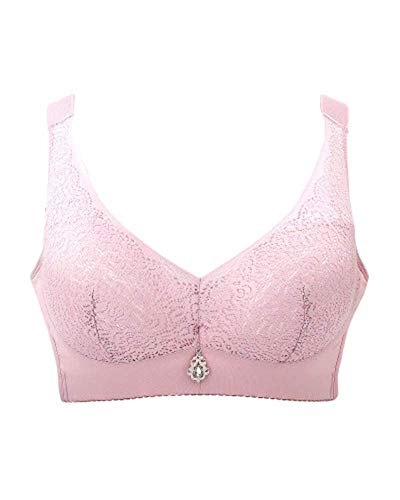 Sujetador Femenino Reunir Bras Sin Anillo De Acero Cómodo Y Transpirable Push Up Correa Ancha Cofre para Mujeres Pasta De Judías 36/80D