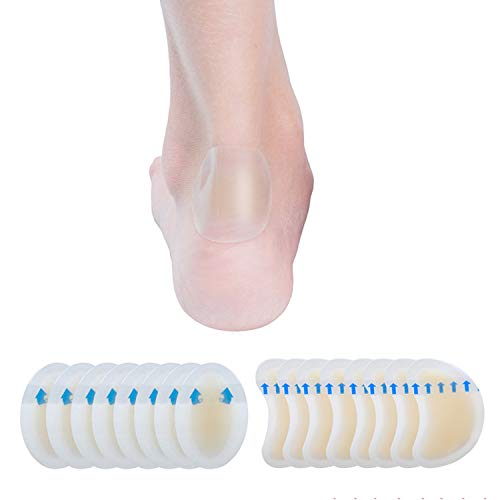 Sumifun - Tiritas blíster impermeables invisibles para el cuidado de los pies, talones y dedos