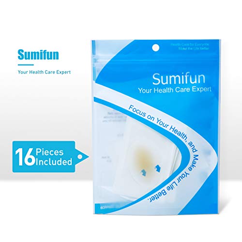 Sumifun - Tiritas blíster impermeables invisibles para el cuidado de los pies, talones y dedos