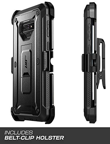 SupCase Funda Galaxy Note 9 [UB Pro] 360 Grados Carcasa Anti-golpes Case con Clip de Cinturon y Protector de Pantalla Incorporada (Negro)
