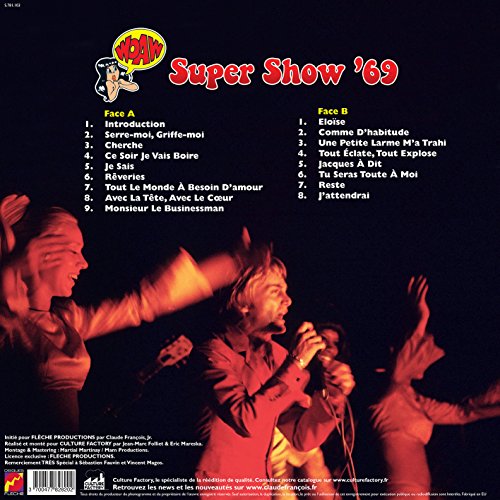 Super Show 1969 - LP 30Cm Vinyle Noir + CD + Poster [Vinilo]