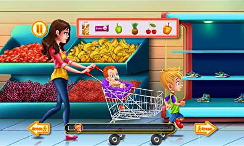 Supermercado juego - caja registradora - ir de compras : ayudar a mamá con la lista de compras y para pagar el cajero ! GRATIS