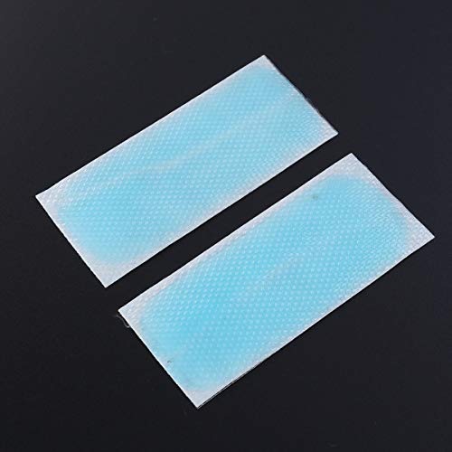 Supvox 10pcs Parches de Gel de Enfriamiento Almohadillas de Enfriamiento de Migraña Aliviar Dolor de cabeza Dolor de muelas Dolor de estómago Fatiga Refrescante Aliviar Fatiga Insolación