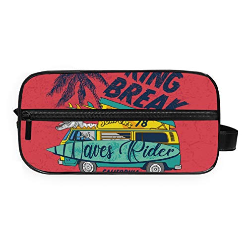 Surf Club - Neceser de viaje con diseño de dinosaurio