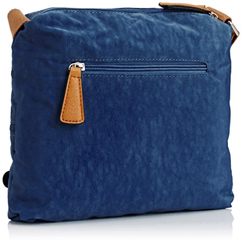 SwankySwans NM696 - Bolso bandolera de Sintético Mujer, color Azul, talla Talla única