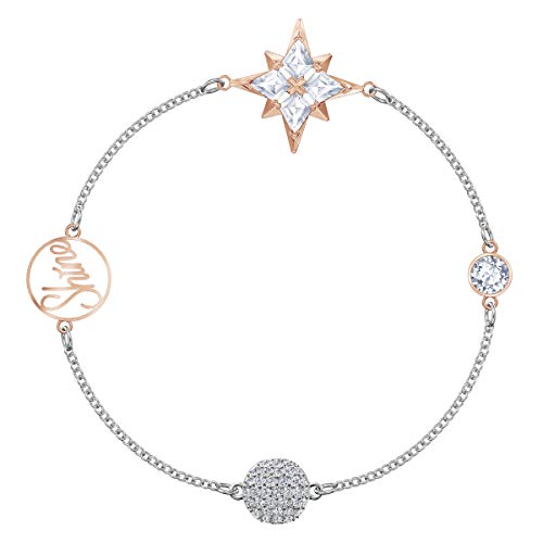 Swarovski Remix Collection Star Strand, Multicolor, Combinación de Acabados metálicos