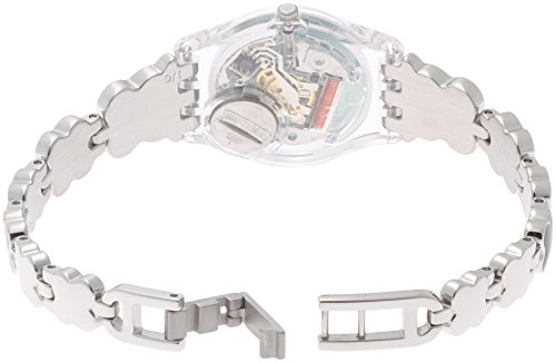 Swatch Reloj Digital de Cuarzo para Mujer con Correa de Acero Inoxidable – LK367G