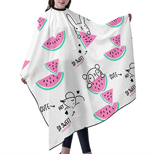 Sweet Animals Professional Salon Haircut Apron Hair Cut Cape For Styling Hair Cut Hairdresser 55 X 66 Inch