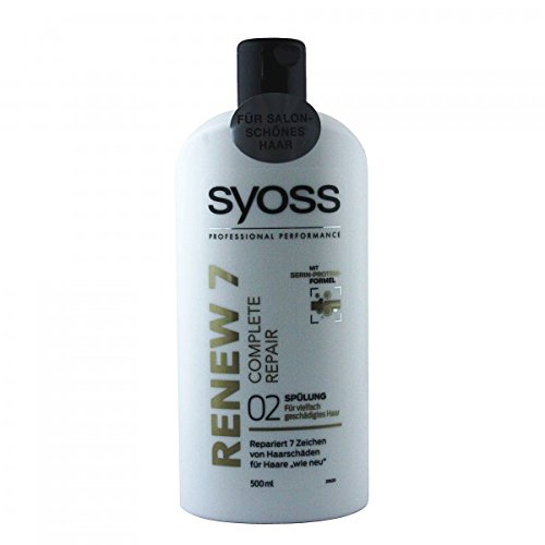 syoss Acondicionador Renew 7, pack 500 ml: 3 x 500 ml
