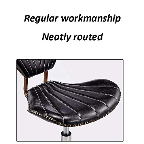 Taburete Fisioterapia con Rueditas，Sillon Peluquería con Color De La Flor Amarilla PU Cuero Sintético Asiento，Altura Regulable 35-50 cm，160kg de Capacidad de Carga，Taburete Manicura Profesional para