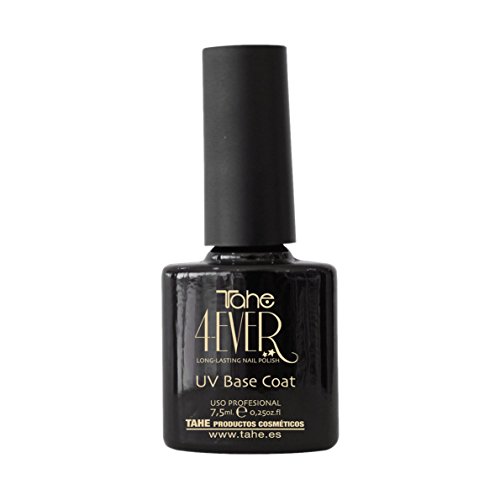 Tahe Base Coat UV 4-ever Uñas Semi-permanente para Lámpara UV y Lámpara LED, 7.5 ml.