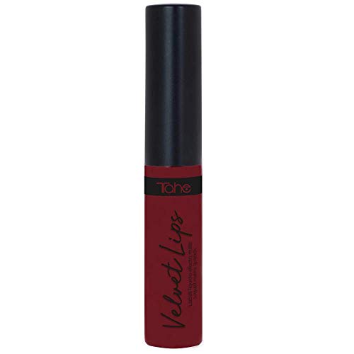 Tahe Velvet Lips Labial Líquido/Pintalabios Líquido Mate de Larga Duración y Alta Cobertura, Color 06 Alter Ego, 7 ml…