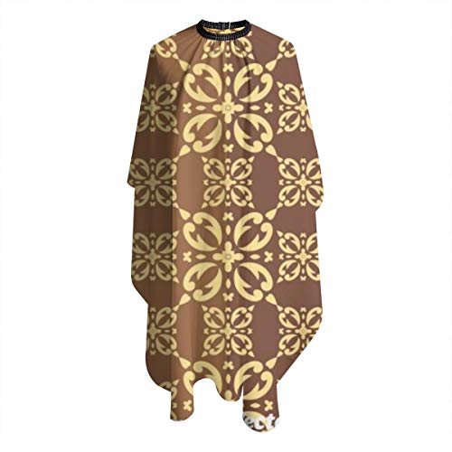 Talavera - Delantal de corte de pelo impermeable, para hombre, mujer, adulto, corte de pelo, antiestático, 55 x 66 pulgadas