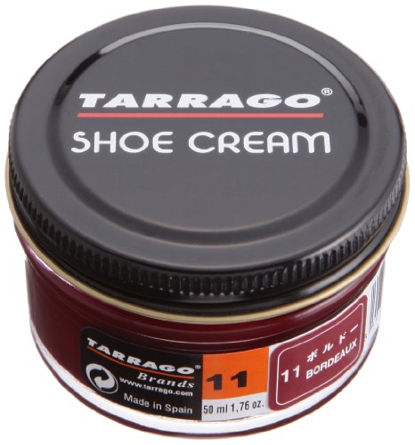 Tarrago Shoe Cream Jar 50 ml, Zapatos y Bolsos Unisex adulto, Morado (Burdeaux 11)